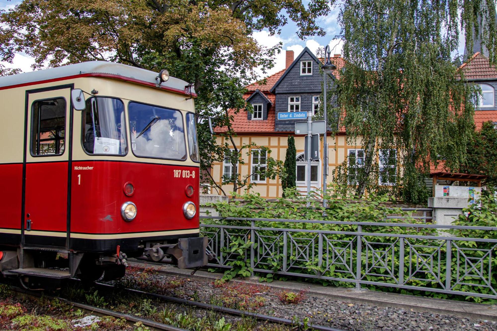 Harztraeume No1 # Parkplatz # Altstadt # Brockenbahn Wernigerode Kültér fotó