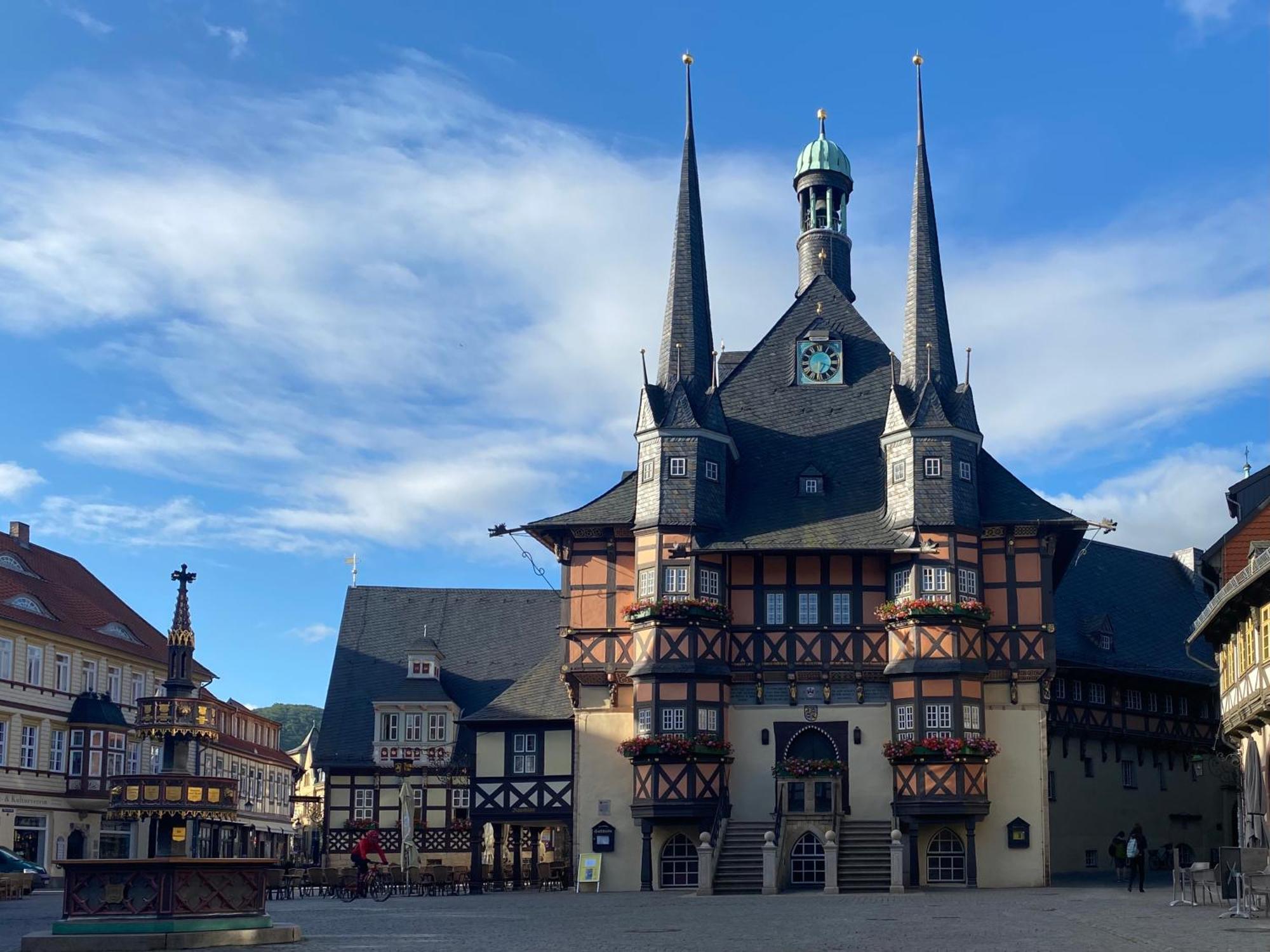 Harztraeume No1 # Parkplatz # Altstadt # Brockenbahn Wernigerode Kültér fotó