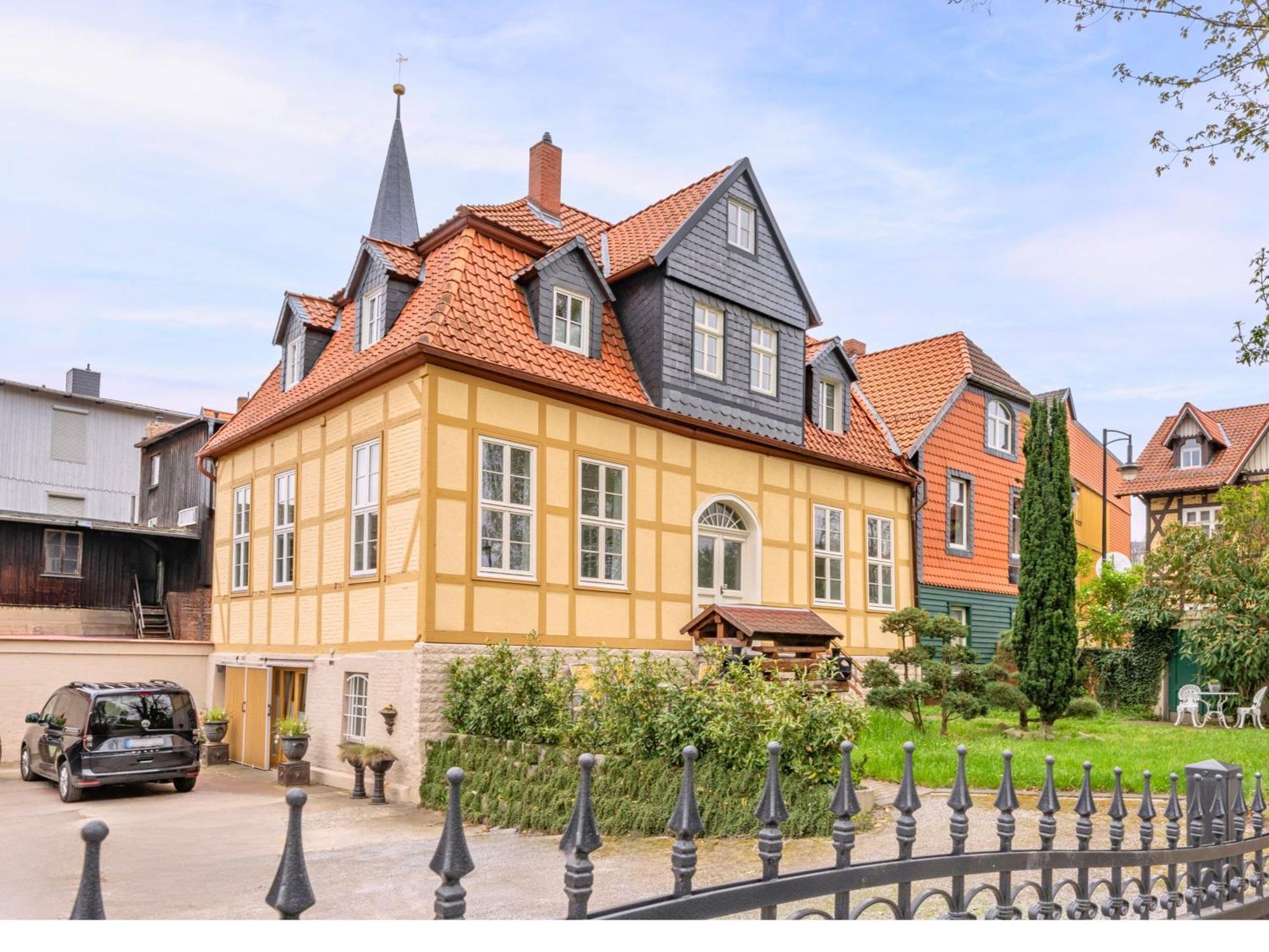 Harztraeume No1 # Parkplatz # Altstadt # Brockenbahn Wernigerode Kültér fotó